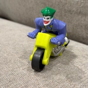 Vintage DC Joker Motorcycle Toy Figure McDonald’s 1990s